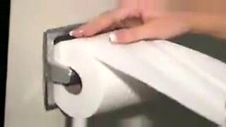 Teen girl peeing